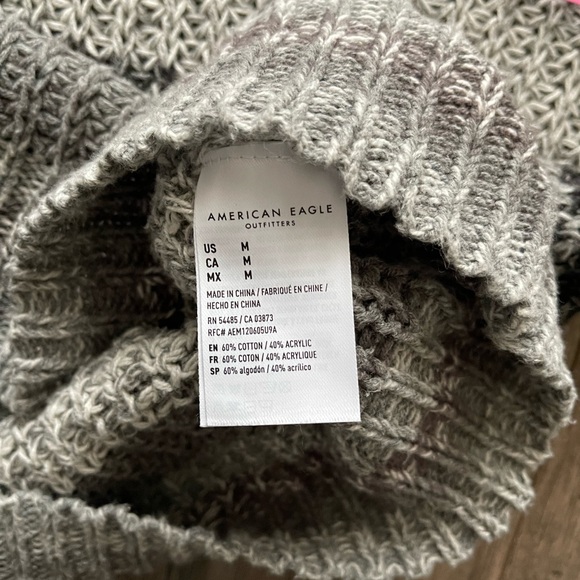 American Eagle Loose Knit Oversized Sweater - Picture 5 of 7